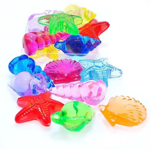 Wisure Cochon Dose-Pierres Précieuses En Acrylique Pour Enfants, Animaux Océarabes, Jouets Pour Enfants, Cadeaux D'anniversaire Pour Garçons Et Filles, Gadget Amusant