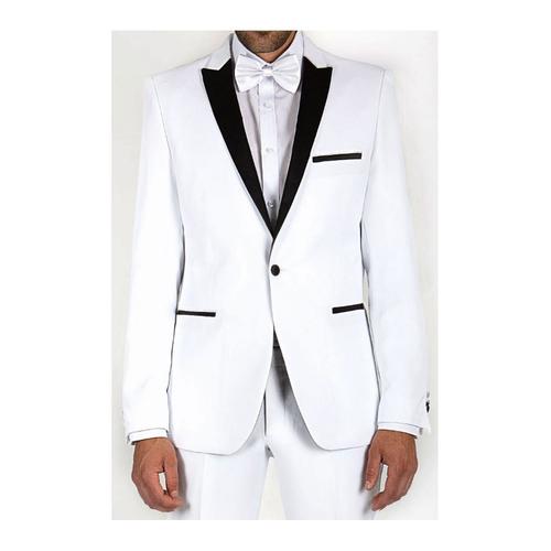 Veste De Smoking Blanc Homme