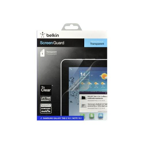 Belkin Screen Guard - Protection D'écran Pour Tablette - Clair - Pour Samsung Galaxy Tab 2 (10.1), Tab 2 (10.1) Wifi