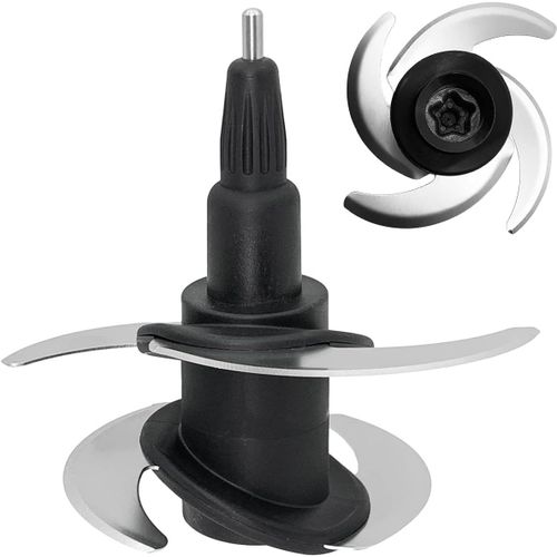 Lames De Hachage Compatible Avec Ninja Robot De Cuisine Et Mixeur Blender Auto-Iq Bn800Eu/ Bn650Eu, Pièce De Rechange De La Lame Hachoir Pour Nutri Ninja Bol De Préparation 1,8 L[KIT6511852]