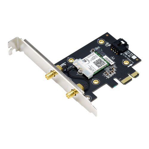 ASUS [PCE-AX3000] AX3000 [2402+574] Wireless Dual Band PCI Express Adapter Bluetooth 5.0 WPA3 OFDMA & MU-MIMO - 4718017516396