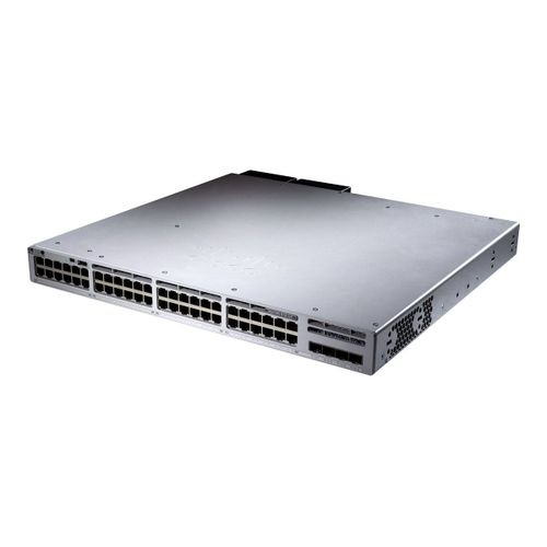 Cisco Catalyst 9300L - Network Advantage - commutateur - C3 - Géré - 48 x 10/100/1000 (UPOE) + 4 x SFP+ 10 Go (liaison montante) - Montable sur rack - UPOE (675 W)