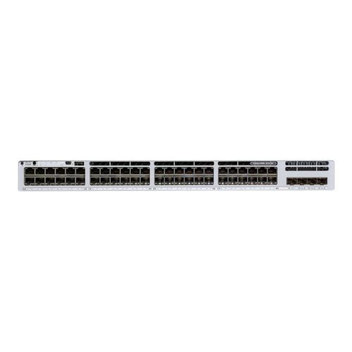 Cisco Catalyst 9300L - Network Advantage - commutateur - C3 - Géré - 48 x 10/100/1000 (PoE+) + 4 x 10 Gigabit SFP+ - Montable sur rack - PoE+ (890 W) - avec 1 an Network Essentials