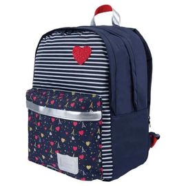 Tann's - Sac à dos L "Emilie" bleu - 12924