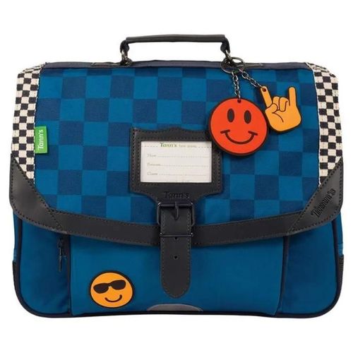 Tann's - Cartable 35cm "Marceau" bleu - 12831