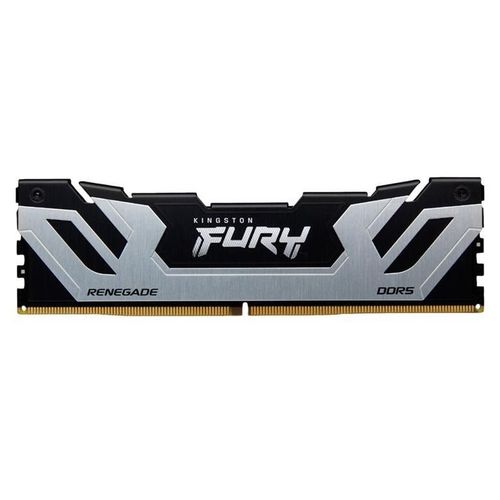 Kingston FURY Renegade - DDR5 - kit - 48 Go: 2 x 24 Go - DIMM 288 broches - 8000 MT/s / PC5-64000 - CL38 - 1.4 V - mémoire non tamponnée chronométrée - on-die ECC - argent, noir