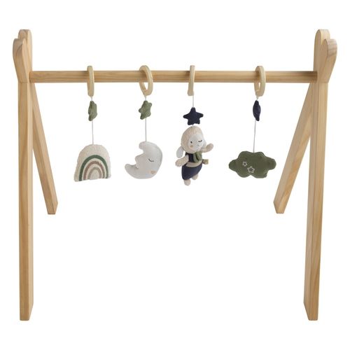 Arche D'éveil Bois Avec 4 Jouets