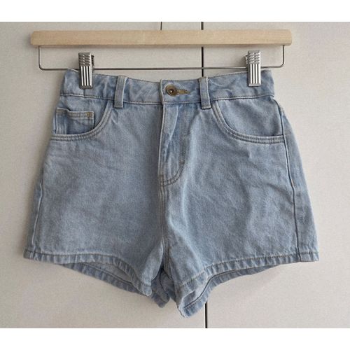 Short En Jean Monoprix Teens, Taille 10 Ans