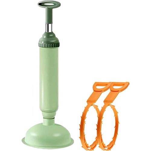 Ventouse Wc,Deboucheur Wc,Déboucheur De Toilettes À Pression, Pompe À Piston Pour Toilettes, Débouchage Des Éviers De Cuisine Et Salles De Bains[Kit6507483]