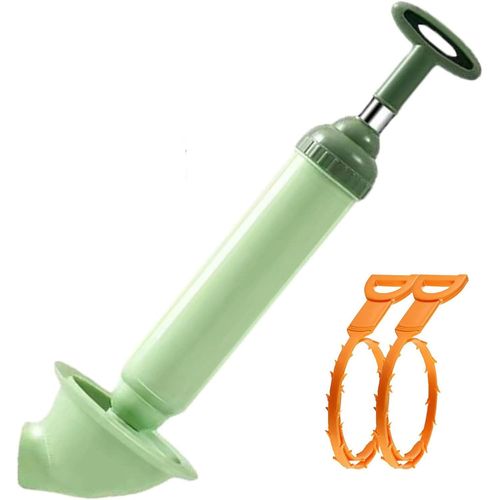 Ventouse Wc,Deboucheur Wc,Déboucheur De Toilettes À Pression, Pompe À Piston Pour Toilettes, Débouchage Des Éviers De Cuisine Et Salles De Bains (A)[KIT6507482]