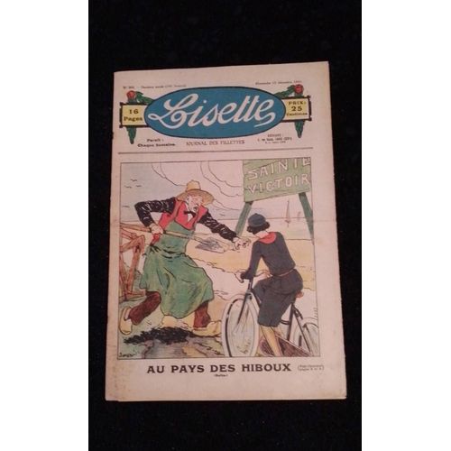 Revue Lisette Journal Des Fillettes Numéro 50 Du Dimanche 13 Décembre 1931 Au Pays Des Hiboux Suite