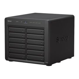 Synology Disk Station DS3622XS+ - Serveur NAS - 12 Baies - SATA 6Gb/s - RAID 0, 1, 5, 6, 10, JBOD, RAID F1 - RAM 16 Go - Gigabit Ethernet / 10 Gigabit Ethernet - iSCSI support