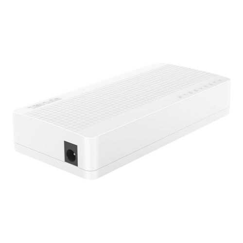 Switch de Bureau/Maison 8 Ports Mégabit 10/100 mbps RJ45 - Tenda S108 , Hub RJ45, Auto MDI/MDIX, réseau câblé, Plug&Play