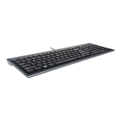 Kensington SlimType - Clavier - USB - R.-U. - noir