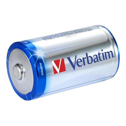 Verbatim - Batterie 2 x D - Alcaline