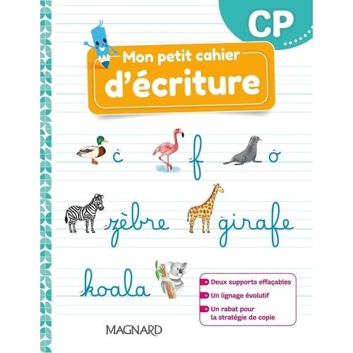 Mon Petit Cahier D'écriture Cp