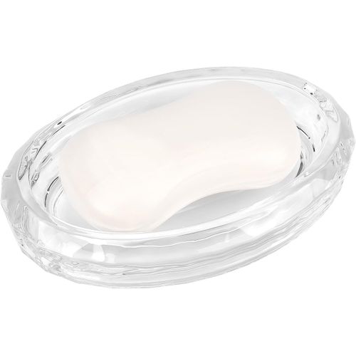 Porte-Savon En Verre Pour Cuisine Et Salle De Bain, Éponge, Accessoire Transparent (Ellipse)[KIT6506324]