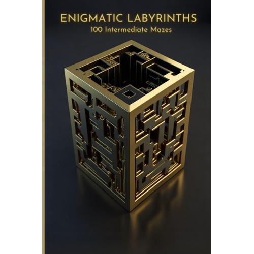 Enigmatic Labyrinths | Mazes For Adults: A Premium Book For The Brainteaser Enthusiast Containing 100 Intermediate To Challenging Mind Bending Mazes With Solutions