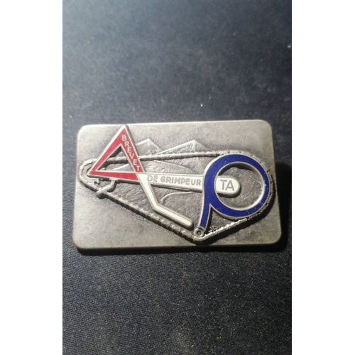 Badge Insigne Vélo Cycliste Brevet De Grimpeur Ta