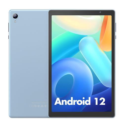 Tablette Android 12 Quad Core 10 pouces WiFi Bluetooth 2GB + 32GB + SD 256Go Argent YONIS