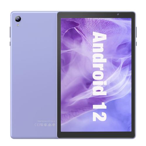 Tablette Android 12 Quad Core 10 pouces WiFi Bluetooth 2GB + 32GB + SD 256Go Violet YONIS