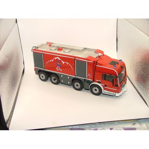 1/43 Man, Tgs Proteus Camion Pompier Tunnel Du Mont Blanc
