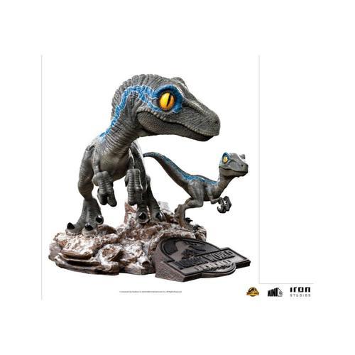 Jurassic World Le Monde D'après Figurine Mini Co. Pvc Blue And Beta 1
