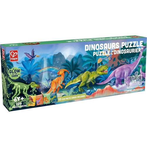 Puzzle Dinosaures Phosphorescent Xxl