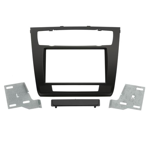 Kit Facade Autoradio Ka920 2din Compatible Avec Bmw Serie 1 07-13 - Avec Clim Auto Sans Nav Sans I-Drive