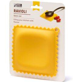 Porte-Cuillère En Forme De Ravioli Pour Comptoir De Cuisine | Accessoires De Cuisine Sympas Et Mignons | D'une Collection De Gadgets De Cuisine Uniques En Forme De Pâtes | Par[Kit6500906]