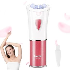 Kgabery-Épilateurs Épilation Pour Les Femmes-Épilateur Portable-Épilateur De Peau Glamour Pour Le Visage-Épilateur Électrique À Glissement Doux Avec Lumière Froide Led-Lady Shaver Remover