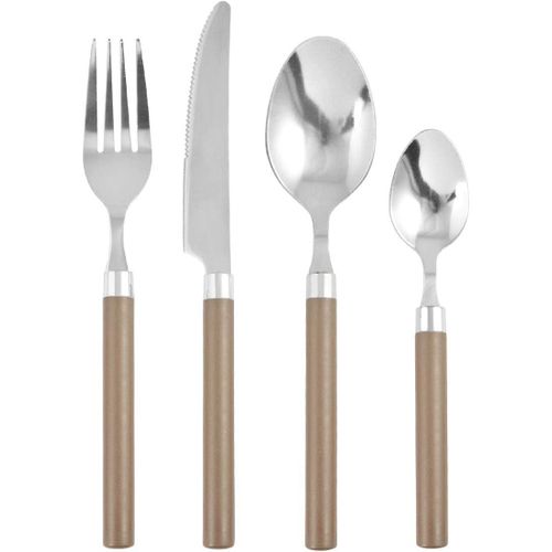 Kgabery-Better Service 24 Couverts Marron