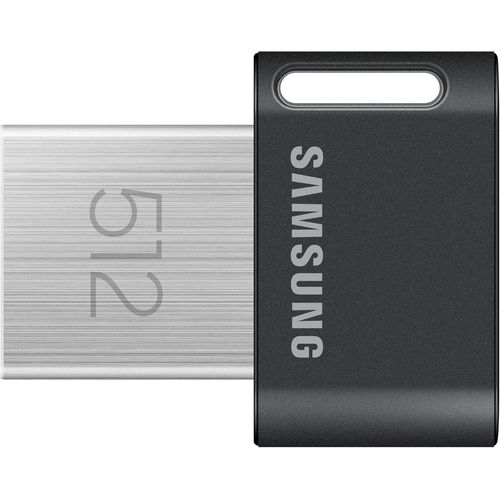 KGABERY-Clé Usb Fit Plus,Usb 3.2 Gen 1,512 Go,400 Mo/S En Lecture,Compacte Avec Porte-Clés,Couleur Grise,Muf-512Ab/Apc
