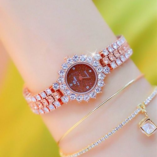 Montre De Tempérament Multicolore Pour Femme