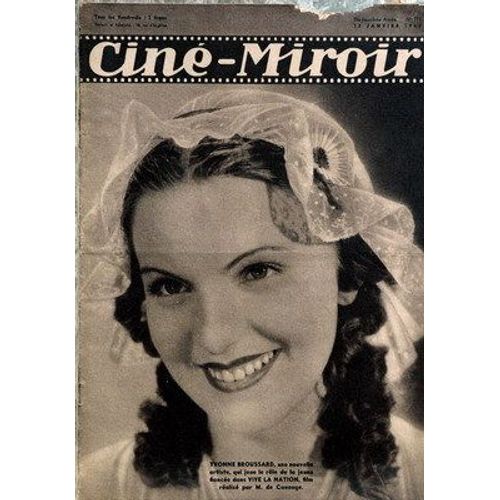 Cine Miroir N° 771 Du 12/01/1940