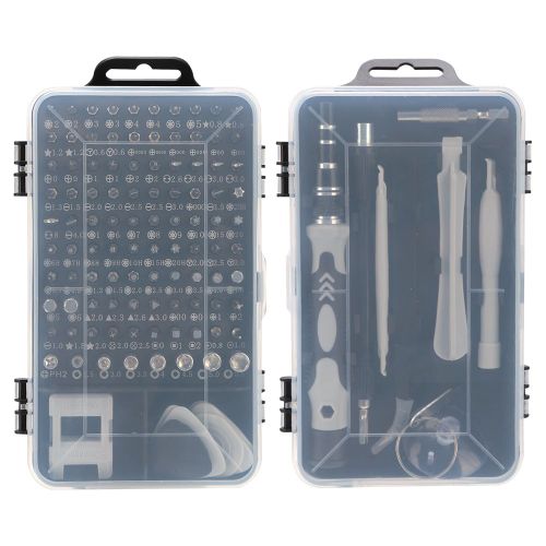 CONNOR Jeu de tournevis de precision multifonctions 115 en 1 pour smartphone, PC, montre, reparation, outil menager