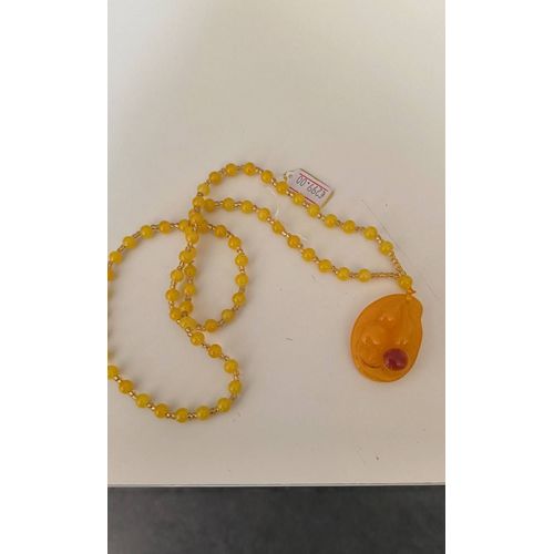 Bijoux En Résine Orange
