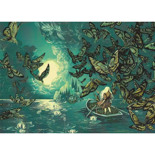 Carte Postale Schmitt Daria Festival Bd Imaginales Epinal 2024 (Le Bestiaire Du Crépuscule