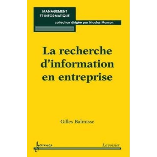 La Recherche D'information En Entreprise