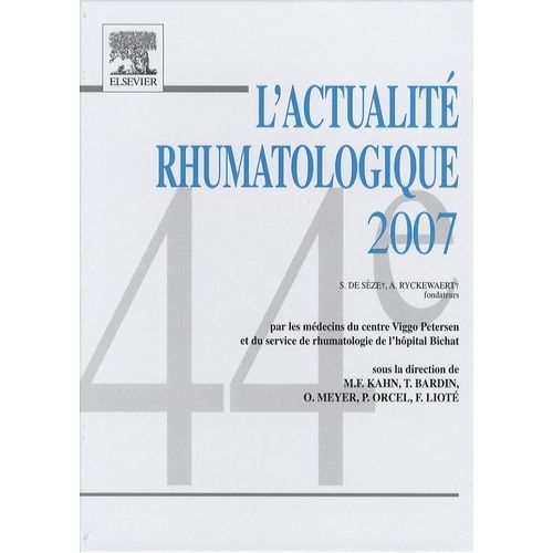 L'actualité Rhumatologique 2007