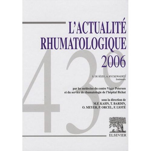 L'actualité Rhumatologique 2006