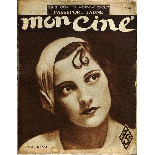 Mon Cine N° 581 Du 06/04/1933
