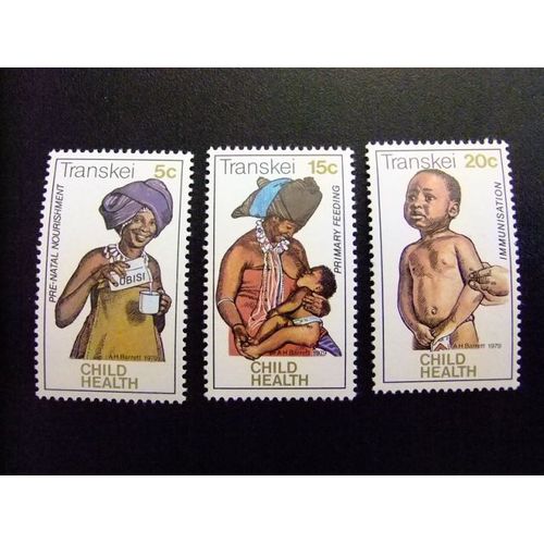 48 Transkei 1979 / Santé De L'Enfance / Yvert 62 / 64 Mnh