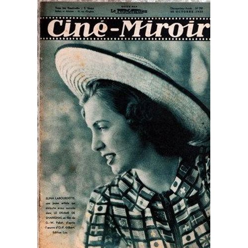 Cine Miroir N° 708 Du 28/10/1938