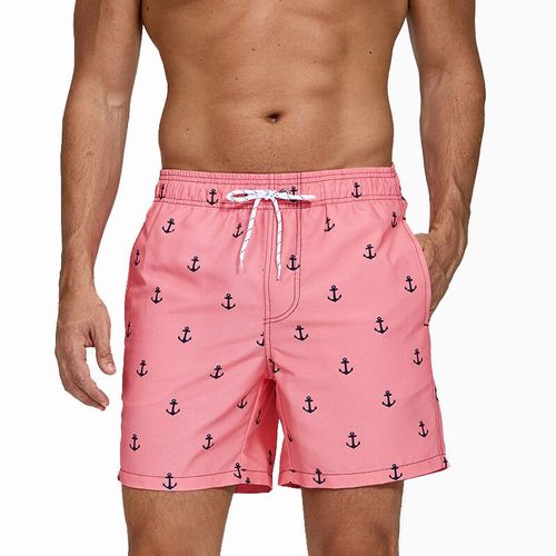 Datifer-Short De Sport En Polyester Imprimé Pour Homme,Maillot De Bain,Maillot De Bain,Pantalon De Plage,Fitness,Surf-Boat Anchor-4xl