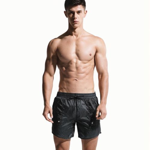 Short De Bain Pour Hommes,Super Mince,Maillot De Bain,Desmiit,Séchage Rapide,Bermuda,Surf,Maillot De Bain,Bain Trempé-Dark Grey-Xl