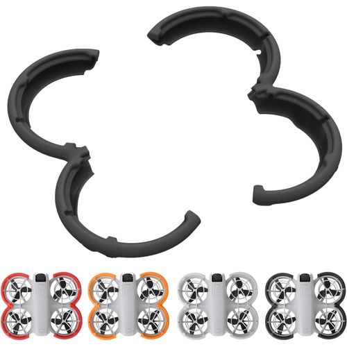 Anneaux De Protection Pare-Chocs Dji Neo Tpu Guards Pour Protection D'hélice Propeller Guard Accessoire Anti-Collision (Noir)[Hero3158]-Smart Accessoire
