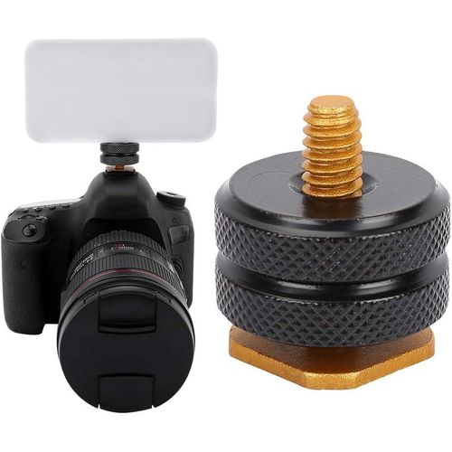 Fixation Pour Sabot De Caméra, 1 Accessoire De Montage De Sabot De Flash En Métal 1 Pc Vis De Trépied 1/4 Pouce Pour Appareil Photo, Flash[Hero3470]