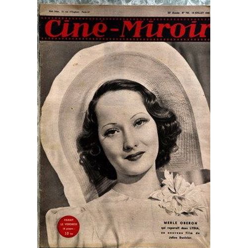 Cine Miroir N° 795 Du 19/07/1946