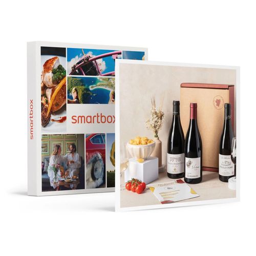 Coffret Pépites De Vignerons : 3 Grands Vins Et Livret De Dégustation - Smartbox - Coffret Cadeau Gastronomie